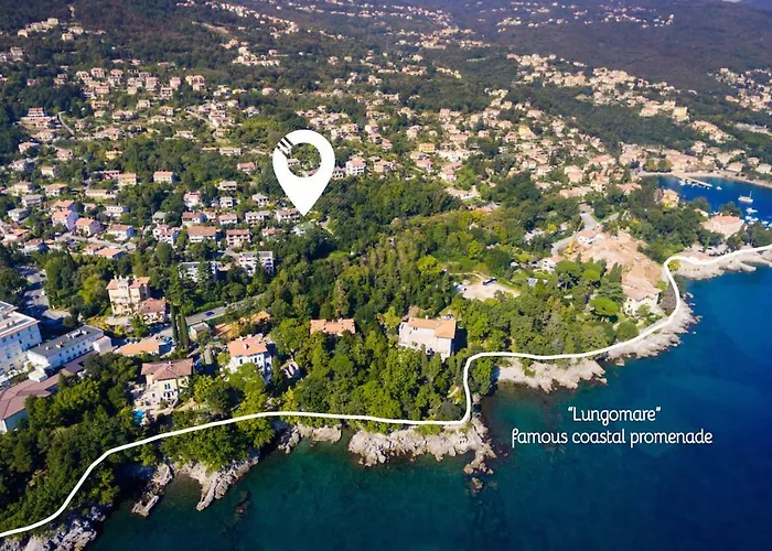 Villa Lovran, Heated Pool And Lovran